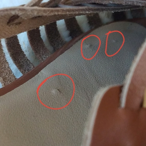 Pilcro Woven Leather Ankle Strap Sandals - Picture 9 of 9